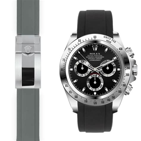 daytona kautschuk armband|rubber bands for rolex daytona.